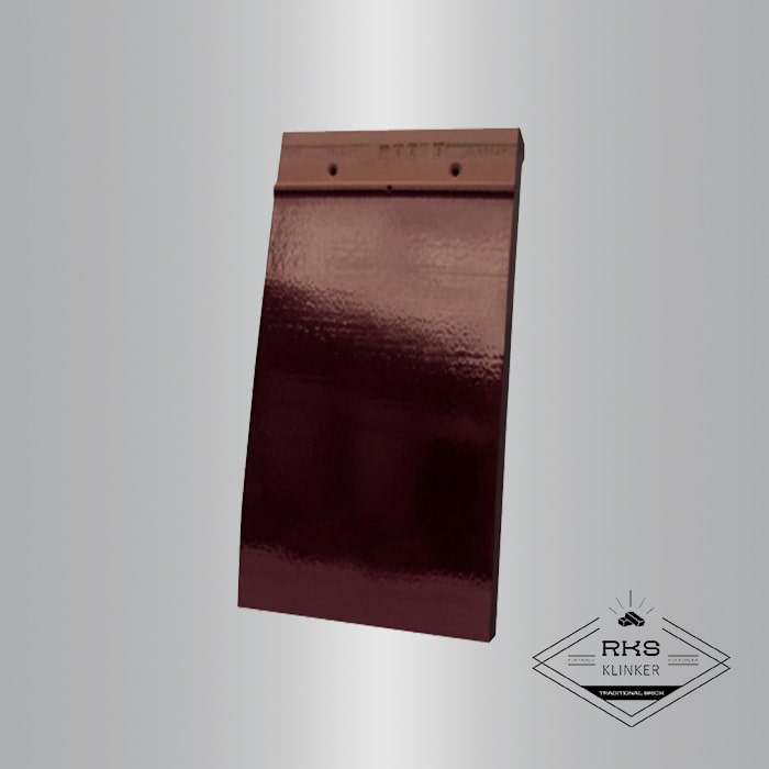 Керамическая черепица Koramic, Plain Tile Smooth, Wine Red Glazed в Ростове-на-Дону